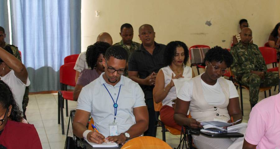 Abertura do Workshop de Gestão Documental, Conservação e Preservação Digital na Ilha do Sal